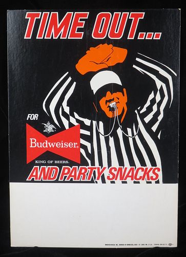 1971 Budweiser And Party Snacks Saint Louis Missouri