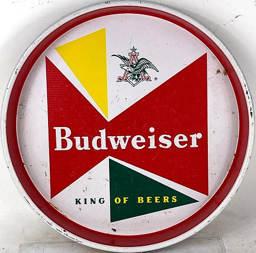 1961 Budweiser Beer 13 inch tray Saint Louis Missouri