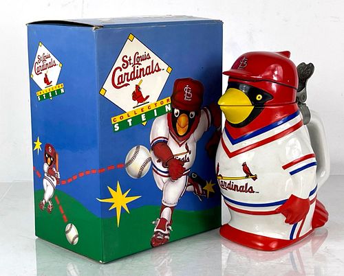 1989 Budweiser St. Louis Cardinals Baseball 7 Inch CS125 Stein Saint Louis Missouri