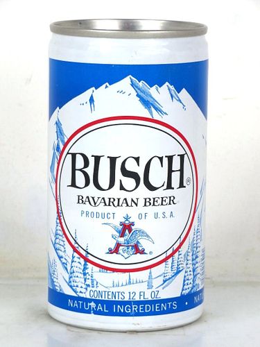 1973 Busch Bavarian Beer 12oz T52-21v Ring Top Jacksonville Florida