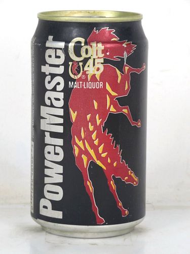 1987 Colt 45 PowerMaster Malt Liquor 12oz Undocumented Eco-Tab La Crosse Wisconsin