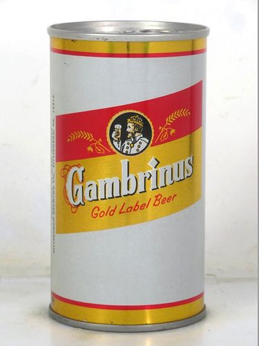 1978 Gambrinus Gold Label Beer 12oz T67-05 Ring Top Pittsburgh Pennsylvania