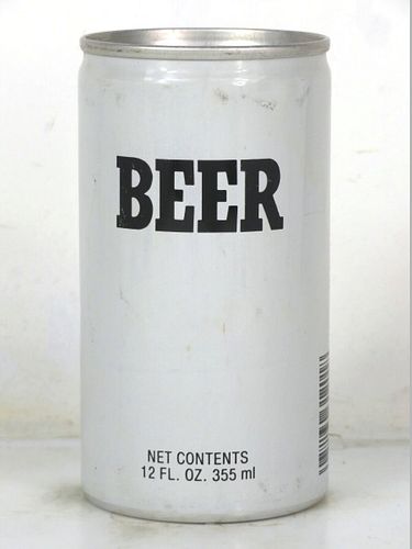 1980 Generic Beer 12oz T38-07v Unpictured Eco-Tab Cranston Rhode Island