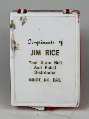 1967 Grain Belt Beer Jim Rice First Aid Kit Minneapolis Minnesota
