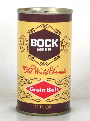 1970 Grain Belt Bock Beer 12oz T70-37 Ring Top Minneapolis Minnesota