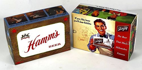 2000 Hamm's/Schlitz Beer Cardboard Boxes Saint Paul Minnesota