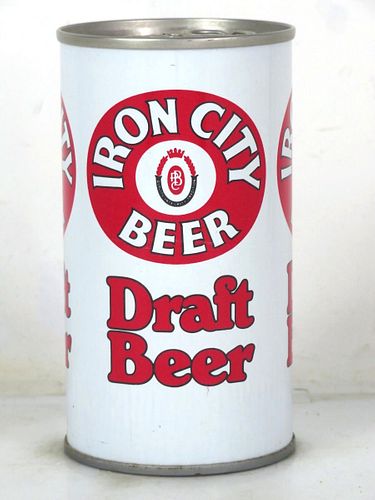 1976 Iron City Draft Beer 12oz T81-32 Ring Top Pittsburgh Pennsylvania