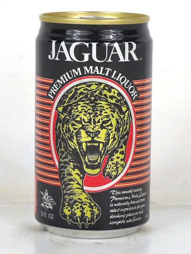 1988 Jaguar Malt Liquor 12oz Undocumented Ring Top Saint Louis Missouri