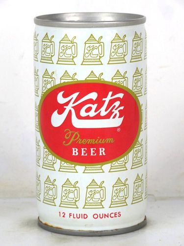 1978 Katz Premium Beer 12oz T84-14 Ring Top San Antonio Texas