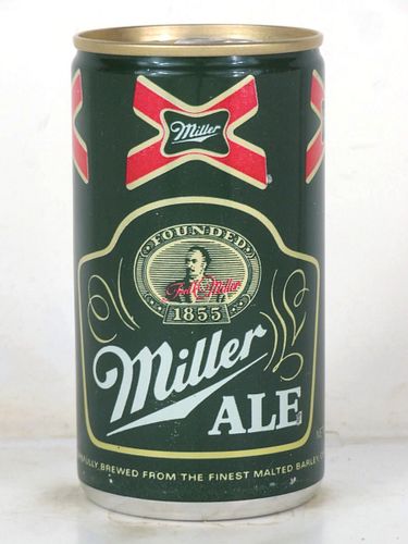 1974 Miller Ale 12oz T94-09 Ring Top Milwaukee Wisconsin