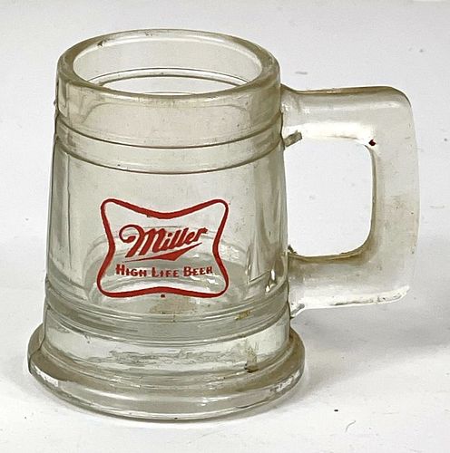 1974 Miller High Life Beer Glass Milwaukee Wisconsin