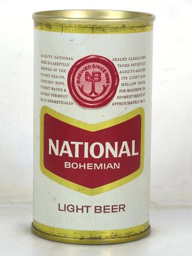 1964 National Bohemian Light Beer 12oz T96-40 Ring Top Baltimore Maryland