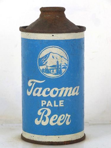 1939 Tacoma Pale 12oz 186-19 Low Profile Cone Top San Francisco California