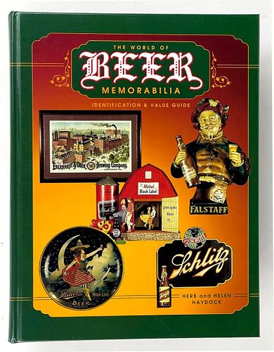1997 The World Of Beer Memorabilia Value Guide Herb & Helen Heydock