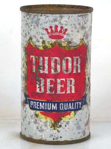 1959 Tudor Beer 12oz 109-13 Flat Top Norfolk Virginia