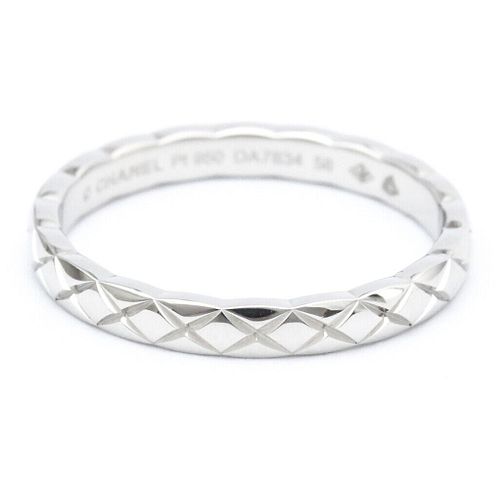 CHANEL COCO CRUSH 18K WHITE GOLD RING