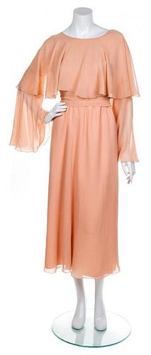 A Christian Dior Pink Gown, No Size.
