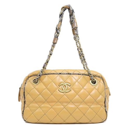 CHANEL MATELASSE LEATHER TOTE BAG
