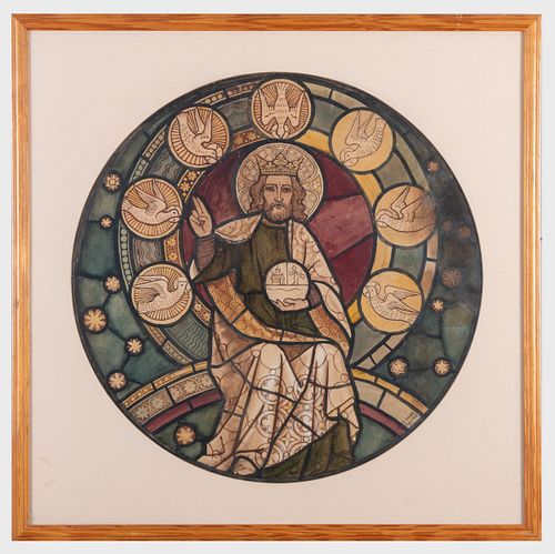 Henry James Holiday (1839–1927): Design for a Stained Glass Window