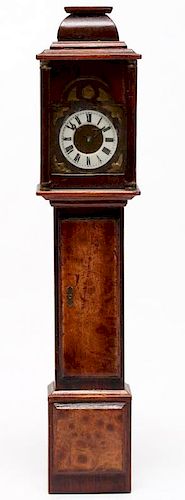 Dennis Jenvey Mahogany Dollhouse Furniture Clock
