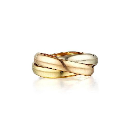 Cartier Tri-Gold "Trinity" Ring
