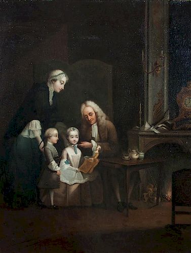 * Pierre Charles Canot, (French, 1710-1777), Les Souhaites de la bone annee, 1746