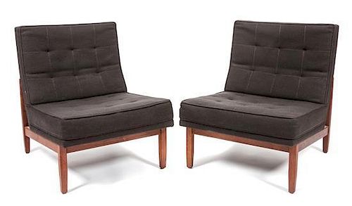* Florence Knoll (American, b. 1917), KNOLL, CIRCA 1955, a pair of lounge chairs