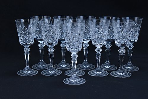 VINTAGE WATERFORD CRYSTAL CORDIAL GLASSES (11)