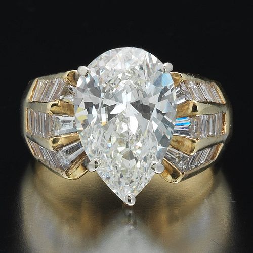 Ladies' 5.12 Carat Diamond Center Ring 