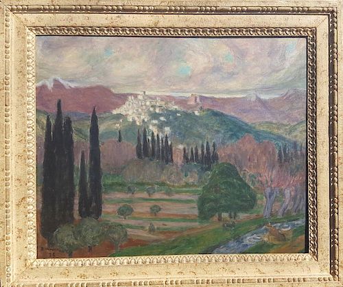 Eugene Durenne (1860-1944) French Impressionist Riviera