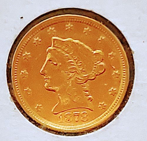 1878 Liberty Head $2.50