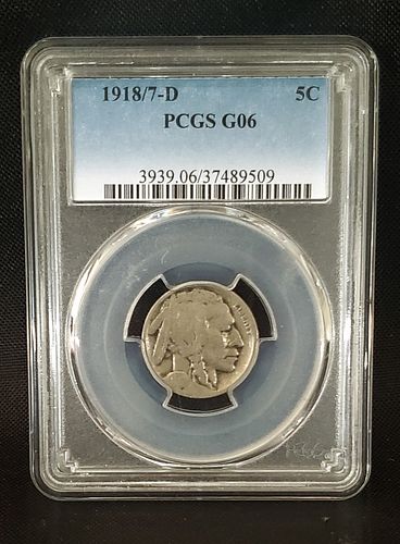 1918/7 D Buffalo Nickel