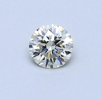  GIA - Certified 0.62CT Round Cut Loose Diamond K Color VS1 Clarity 