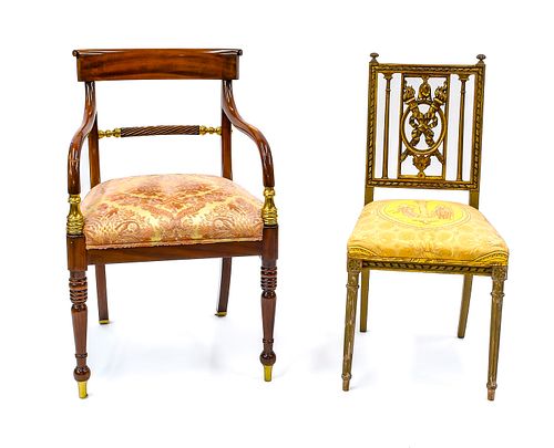 Two Antique French Chairs