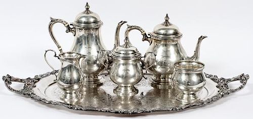 FRED HIRSCH & CO. STERLING SILVER TEA & COFFEE SET