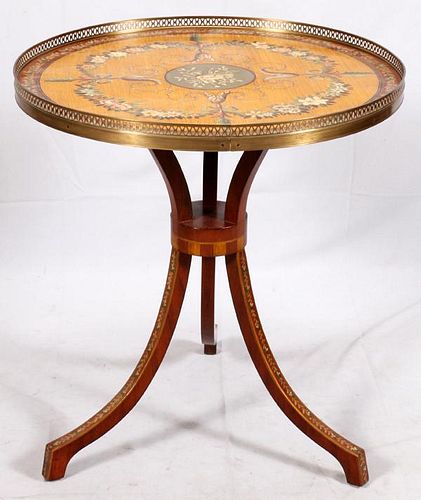 CHELSEA HOUSE PAINTED WOOD PARLOR TABLE
