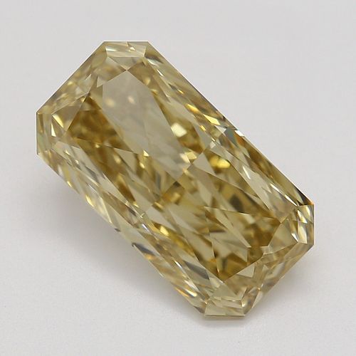 1.91 ct, Natural Fancy Brown Yellow Even Color, IF, Type IIa Radiant cut Diamond (GIA Graded), Appraised Value: $27,900 