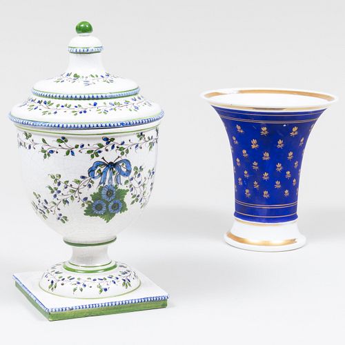 Two Porcelain Vessels