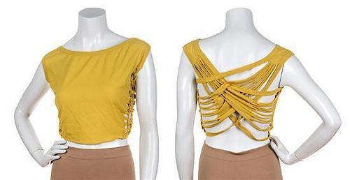 A Pair of Jean Paul Gaultier Tops, Size M.