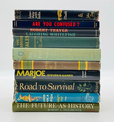 10 Books including: The Future as History, The Bedside Tales, Whitefish & More