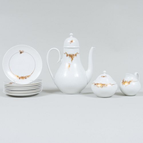 Bjorn Wiinblad for Rosenthal Porcelain Part Tea Service