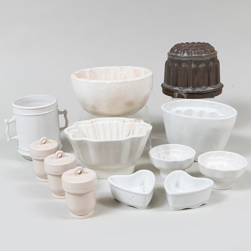 Group of Ceramic Molds and Vessels for sale at auction on 11th January