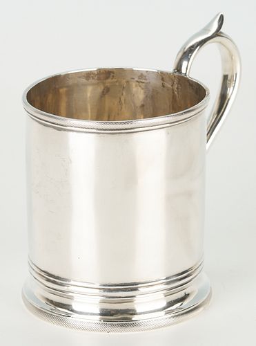 New Orleans coin silver mug, Dillon and Hovel