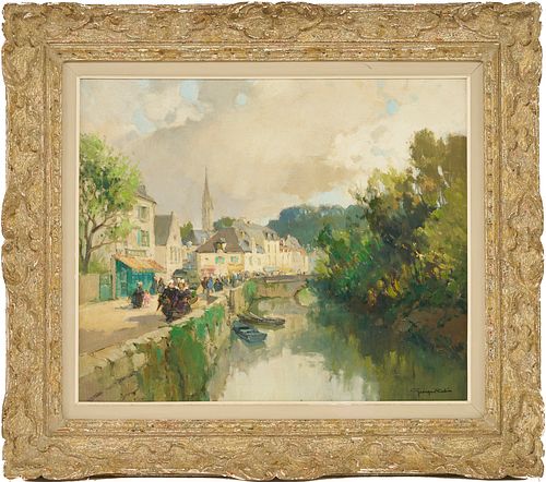 Georges Charles Robin O/C Pont-Aven Finistere