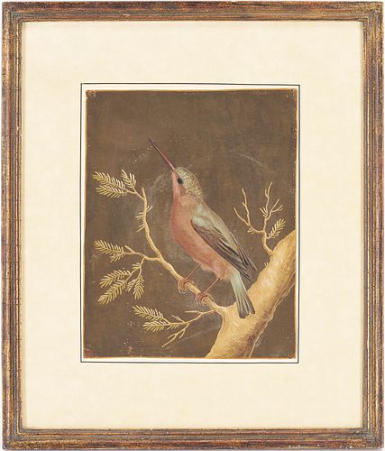 Barbara Regina Dietzsch Painting of Bird on Branch