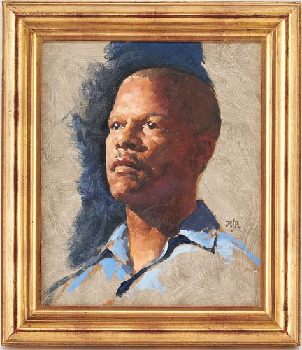 Anthony Ryder Portrait of African-American Man c 1957