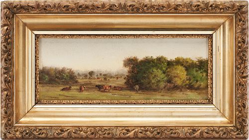 Thomas Campbell O/B Tennessee Landscape with Cows
