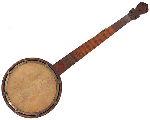 George Teed Inlaid Six-String Banjo