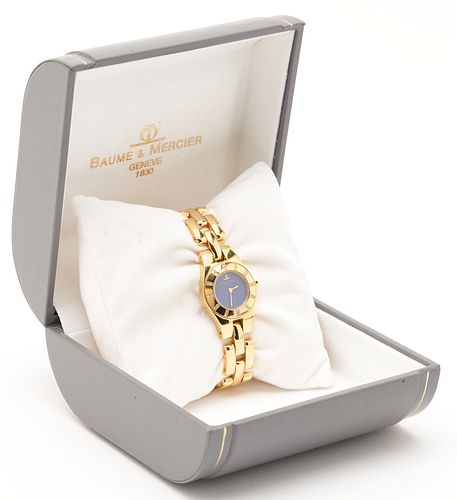 Ladies' 18k Gold Baume & Mercier Linea Wristwatch