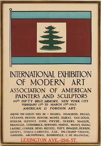 Armory Show 1913 Exhibition Poster